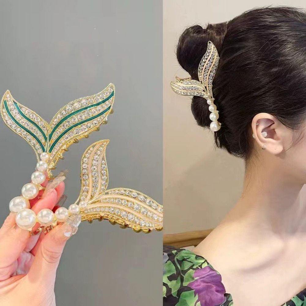 Large Mermaid Tail Hair Clip