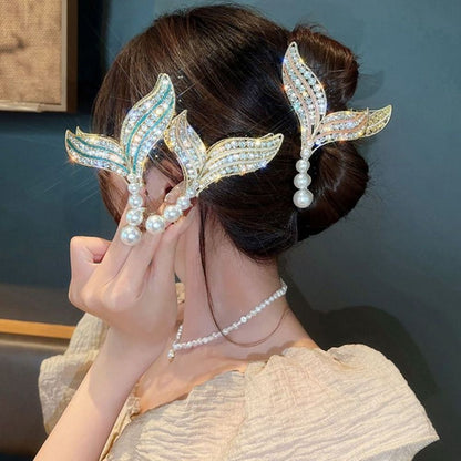 Large Mermaid Tail Hair Clip