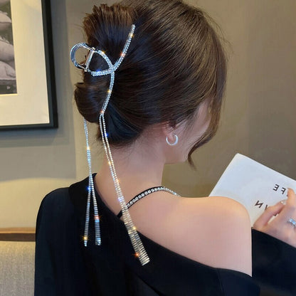 Sparkle Tassel Claw Clip