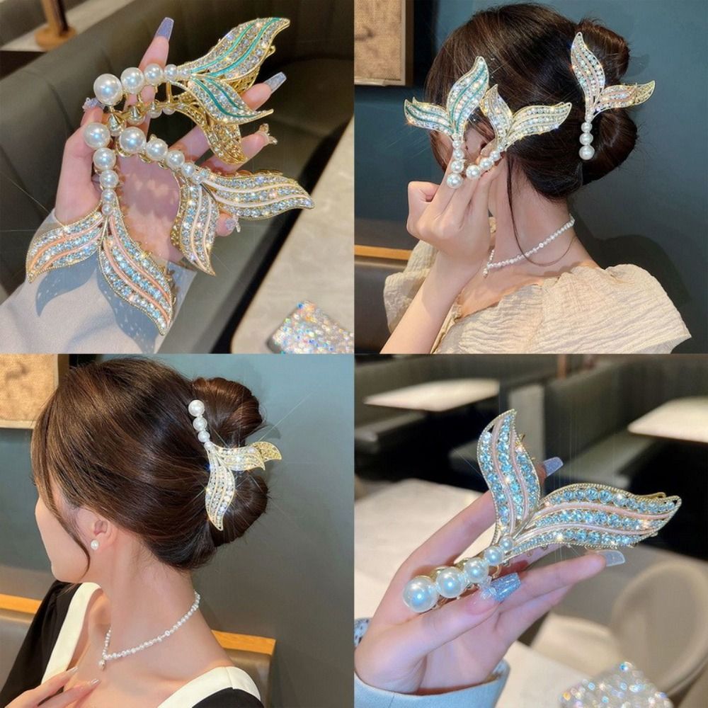 Large Mermaid Tail Hair Clip