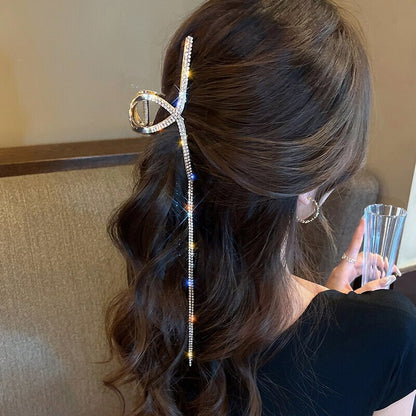 Sparkle Tassel Claw Clip