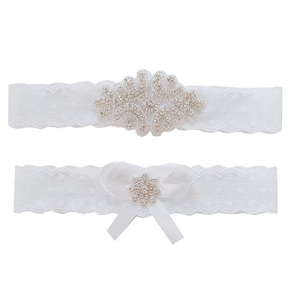 Delicate Bridal Garter Set