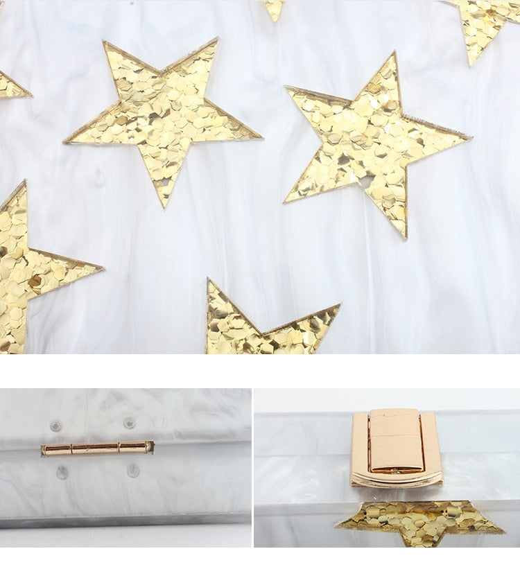 Starry Night Clutch