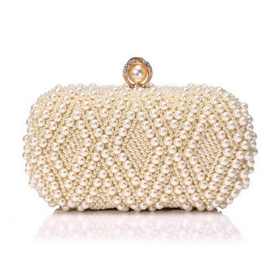 Diamond Pearl Clutch