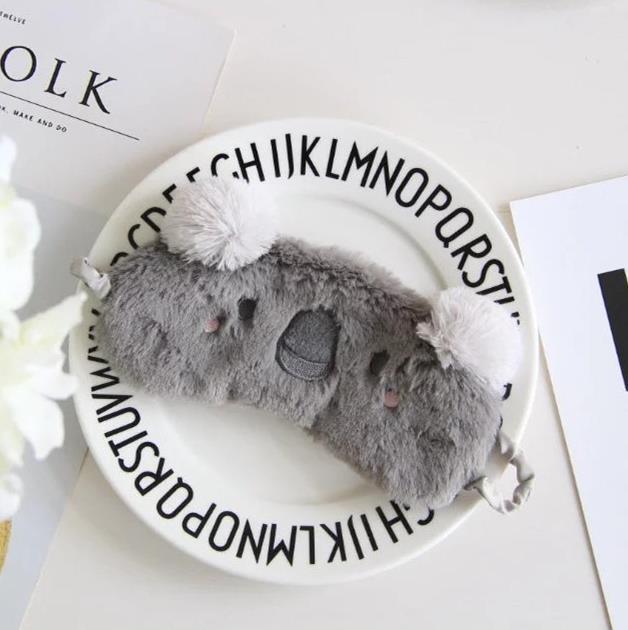 Plush Koala Bunny Sleep Mask